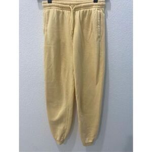 H&M Yellow Sweatpants Size Xs
